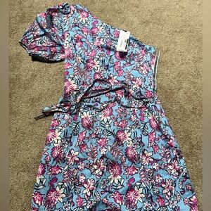 NWT one shoulder French connection mini dress